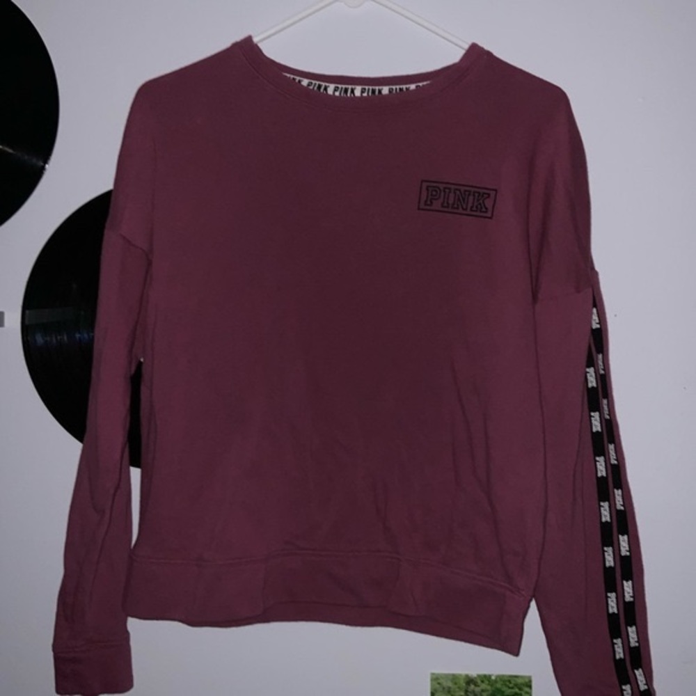 Dusty dark pink PINK sweatshirt